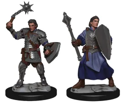 WizKids Karakterer^Human Clovis Concord Male Cleric (Wave 1) Critical Role Unpainted Miniatures Figur