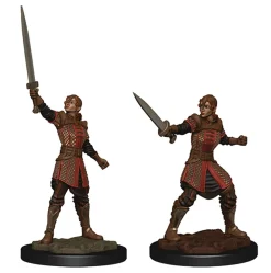 WizKids Human Dwendalian Empire Female Fighter (Wave 1) Critical Role Unpainted Miniatures Figur* Karakterer