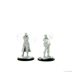 WizKids Karakterer^Human Female Alchemist (Wave 15) Pathfinder Deep Cuts Unpainted Miniature Figur