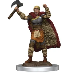 WizKids Human Female Barbarian (Wave 7) Icons of the Realms Premium Painted Miniatures Figur* Karakterer