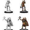 WizKids Karakterer^Human Female Barbarian (Wave 12) Dungeons & Dragons Nolzurs Marvelous Unpainted Miniature Figur
