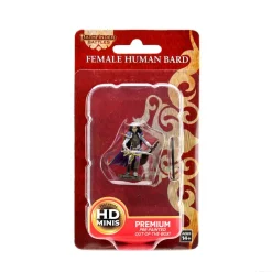 WizKids Karakterer^Human Female Bard (Wave 2) Pathfinder Battles Premium Painted Figure Figur