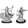 WizKids Karakterer^Human Female Wizard (Wave 11) Dungeons & Dragons Nolzurs Marvelous Unpainted Miniature Figur