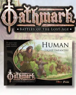 Oathmark Human Light Infantry* Andre Miniatyrspill
