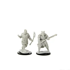 WizKids Karakterer^Human Male Barbarian (Wave 14) Dungeons & Dragons Nolzurs Marvelous Unpainted Miniature Figur