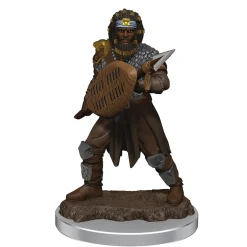 WizKids Human Male Fighter (Wave 7) Icons of the Realms Premium Painted Miniatures Figur* Karakterer