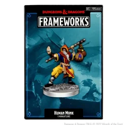 WizKids Karakterer^Human Male Monk (Wave 1) Dungeons & Dragons Frameworks Figur