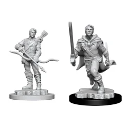 WizKids Karakterer^Human Male Ranger (Wave 11) Dungeons & Dragons Nolzurs Marvelous Unpainted Miniature Figur