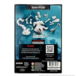 WizKids Human Male Wizard (Wave 1) Dungeons & Dragons Frameworks Figur* Karakterer