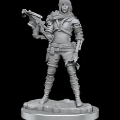WizKids Human Rogue (Wave 20) Deep Cuts Unpainted Miniature* Karakterer