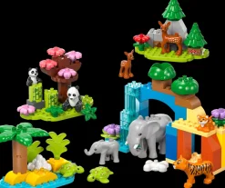 LEGO Duplo Lego^3-i-1 Villdyrfamilier (10446)