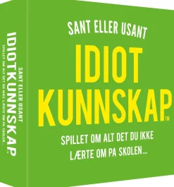 Kylskåpspoesi Selskapsspill^Idiotkunnskap: Sant eller usant