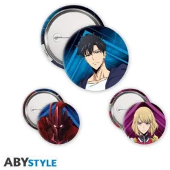 Igris, Jinwoo, Cha Hae Badge Pack* Buttons