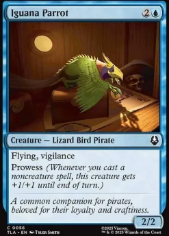 Singles (Løskort)|Singles (Løskort)^Iguana Parrot (Enkeltkort)