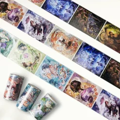 Tilbehør^Imperial Glimmer Wide Washi/PET Tape (GILDED)