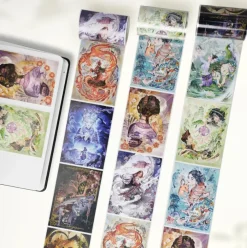 Tilbehør^Imperial Glimmer Wide Washi/PET Tape (GILDED)