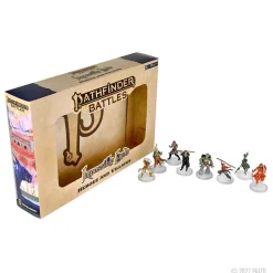 WizKids Monstere^Impossible Lands Heroes and Villains Box Set Pathfinder Battles Premium Painted Figure