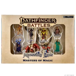 WizKids Monstere^Impossible Lands Masters of Magic Box Set Pathfinder Battles Premium Painted Figure