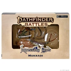 WizKids Impossible Lands Mukradi Pathfinder Battles Premium Painted Figure* Monstere