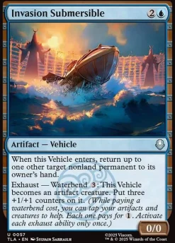 Invasion Submersible (Enkeltkort)* Singles (Løskort)|Singles (Løskort)