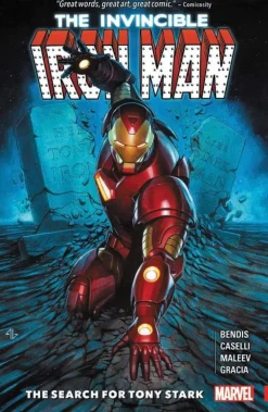 Alex Maleev Invincible Iron Man: The Search for Tony Stark* Iron-Man