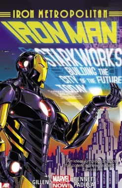 Joe Bennett Iron Man Volume 4: Iron Metropolitan (Marvel Now)* Iron-Man