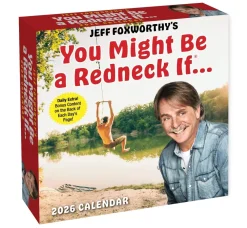 Jeff Foxworthy 's You Might Be A Redneck If. . . 2026 Day-to-Day Calendar* Kalendere|Humor