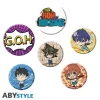 Jin Mori & Friends Badge Pack* Buttons