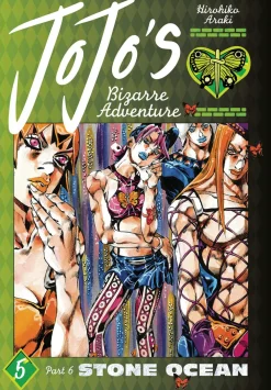 Hirohiko Araki Jojos Bizarre Adventure Part 6 Stone Ocean Vol. 05* Action & Eventyr