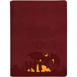 Outlaws of Thunder Junction Magic the Gathering Album, Ark & Permer^Junction Gang Silhouette and Set Symbol 9-Pocket Premium Zippered PRO-Binder Portfolio, Magic the Gathering