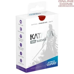 Kortlommer^Katana Sleeves Red Standard Size (100) Kortlommer, Katana