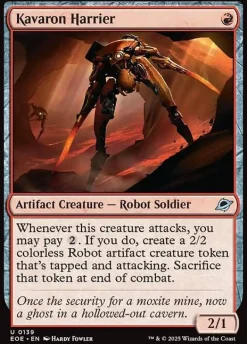 Singles (Løskort)|Singles (Løskort)^Kavaron Harrier (Enkeltkort)