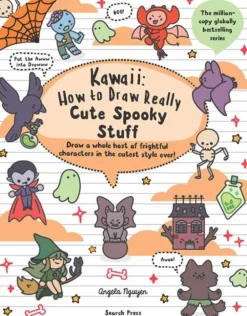 Angela Nguyen Kawaii: How to draw Really Cute Spooky Stuff: Draw a Whole Host of Frightful Characters in the Cutest Style Ever* Tegne & Male