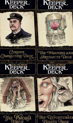 Chaosium Inc Keeper Decks 2nd Edition (192)* Tilbehør|Tilbehør