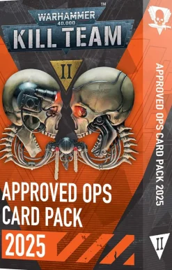 Games Workshop Andre Miniatyrspill^Kill Team Approved Ops Card Pack 2025