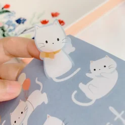 Tilbehør^Kitties Planet Washi Paper Sheet Sticker Set (4)