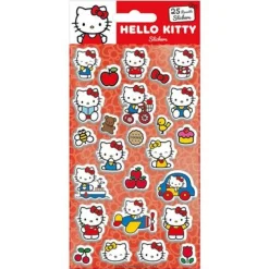 Klistremerker^Kitty & Mimmy Reusable Puffy Stickers (25)