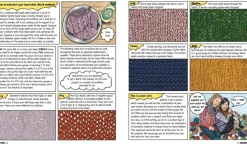 Karen Kim Mar Strikkeoppskrifter^Knitstrips: The World's First Comic-Strip Knitting Book
