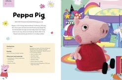 Cilla Webb Knitting Peppa Pig: Over 20 adorable knitted toy patterns for hours of fun!* Strikkeoppskrifter|Spill Og Aktiviteter
