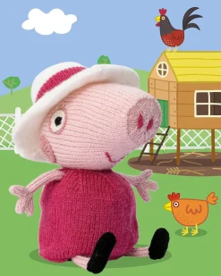 Cilla Webb Knitting Peppa Pig: Over 20 adorable knitted toy patterns for hours of fun!* Strikkeoppskrifter|Spill Og Aktiviteter