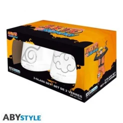 Konoha & Akatsuki Glass Set of 2* Glass