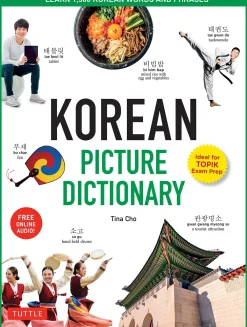Tina Cho Korean Picture Dictionary: Learn 1,200 Key Korean Words and Phrases* Tegne & Male