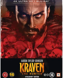 Kraven the Hunter Steelbook (Blu-ray + 4K UHD)* Film & Tv