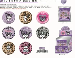 Blind boks Mystery Box^Kuromi Gal Art Trading Glitter Can Badge