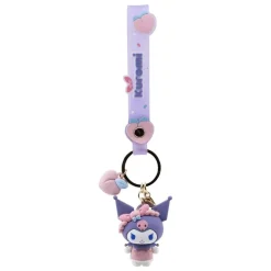 Nøkkelringer^Kuromi Peach Series Keychain with Hand Strap