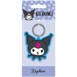 Kuromi Smile PVC Keychain* Nøkkelringer