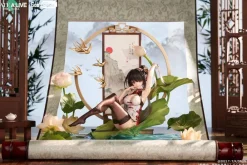 Kurumi Tokisaki Ink Black China Dress Version PVC Statue 22 cm* Samleobjekter