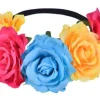 Pride Hodeplagg^Large Pansexual Flower Garland