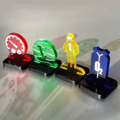 Terraforming Mars Tilbehør Til Brettspill^Laserox Tokens (4)