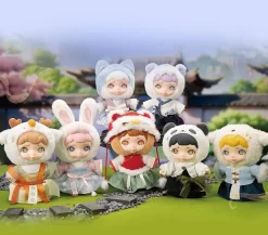 Blind boks Mystery Box^Laura Chinese Mythic Beasts Series Vinyl Plush Blind Box